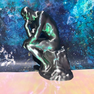 The Thinker Rodin Scanned 3D Printed Statue