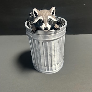 Magic the Gathering Kommandant Deck Box Mülleimer Waschbär Müll Panda Fuchsbau Critter
