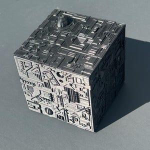 Magic the Gathering Commander Deckbox Star Trek TNG Borg Cube fichier STL modèle d'impression 3D