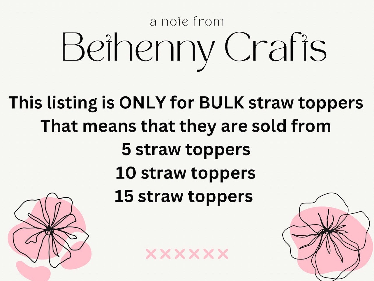 Straw Toppers Bulk Straw Charms Toppers Straw Toppers Etsy