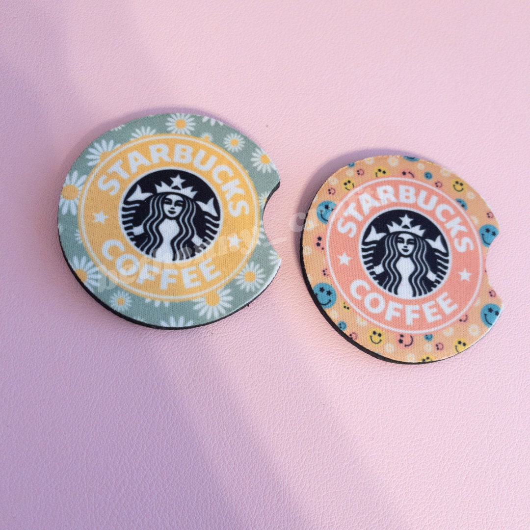 Starbucks Coffee Car Coaster Vehicle Coaster Car Etsy
