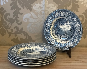 Vintage soup plates H Aynsley & co England&#39;s heritage