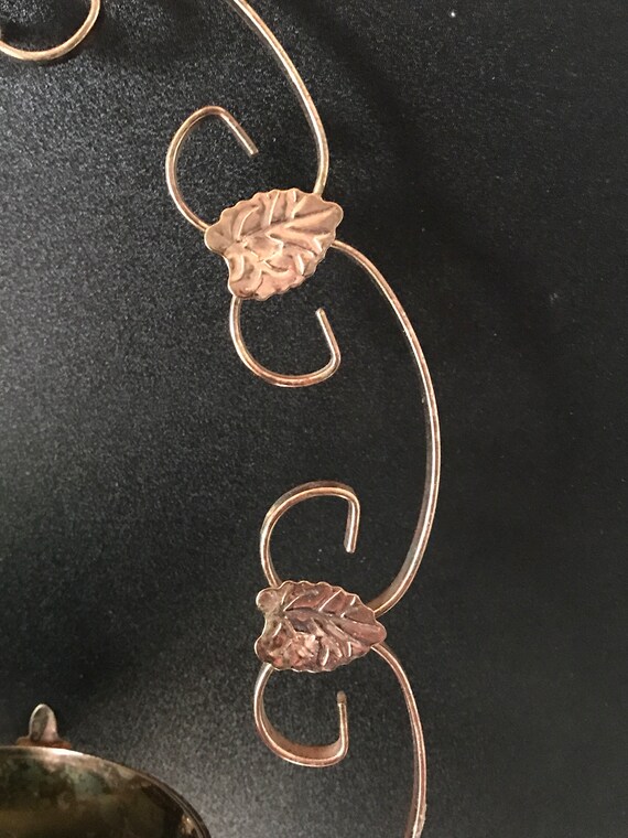 ヴィンテージの銅/金属製吊り下げ式植木鉢 - Etsy 日本