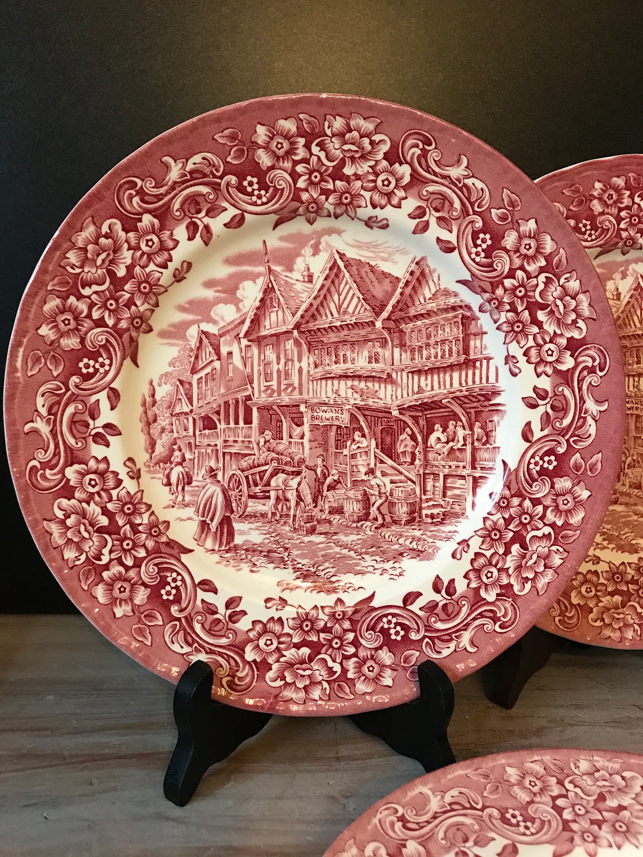 Dinner Plate, Platter 17th Century Ironstone Royal Tudor Ware Etsy