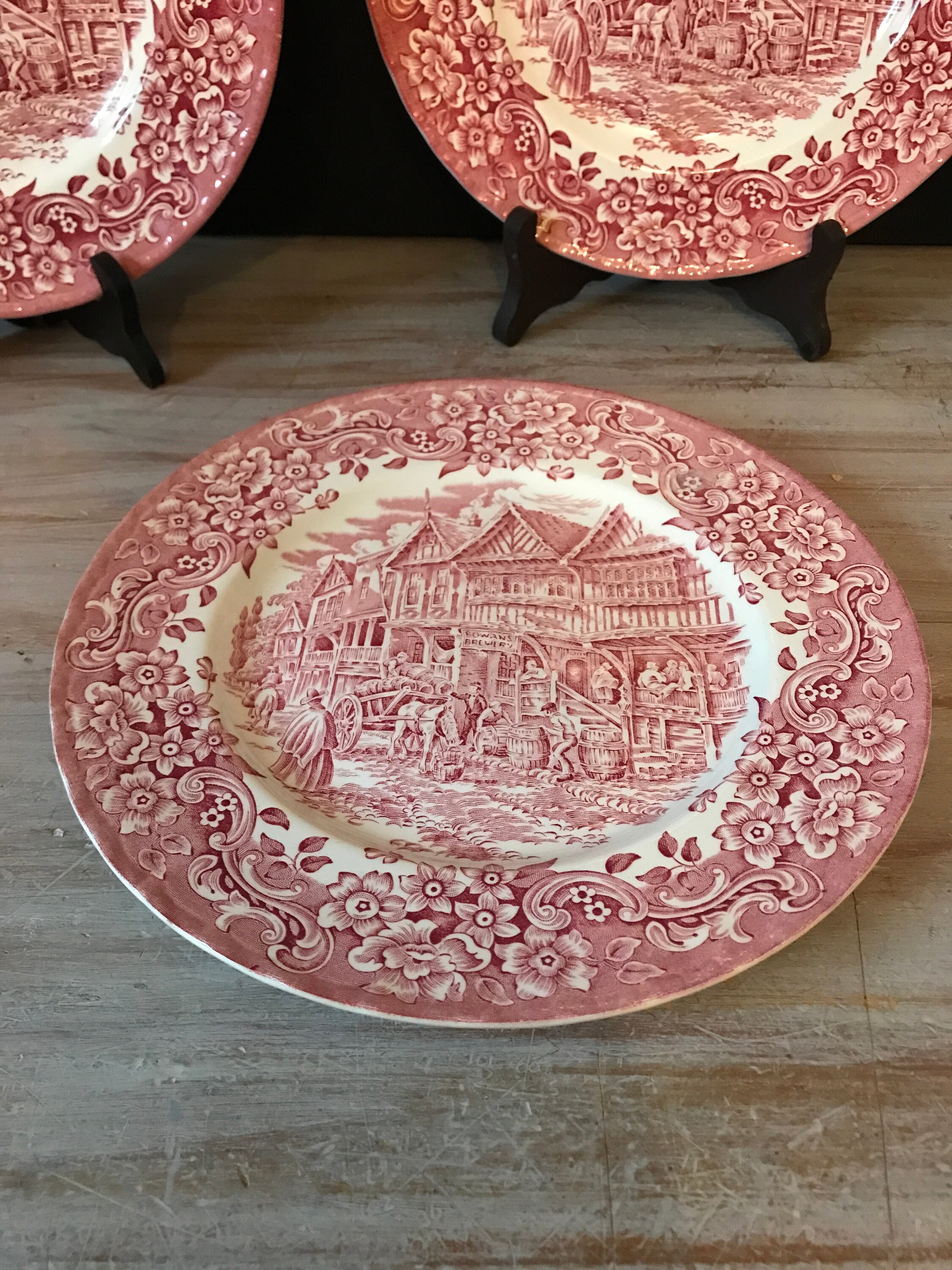 Dinner Plate, Platter 17th Century Ironstone Royal Tudor Ware Etsy