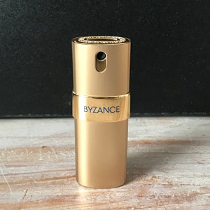Miniatur-Parfümflasche von Rochas Bynanze mit Metallgehäuse
