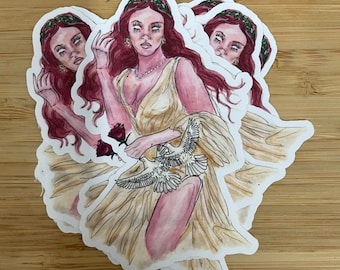 Aphrodite Remastered deity sticker