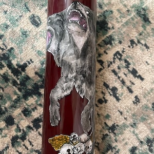 Cerberus worship candle