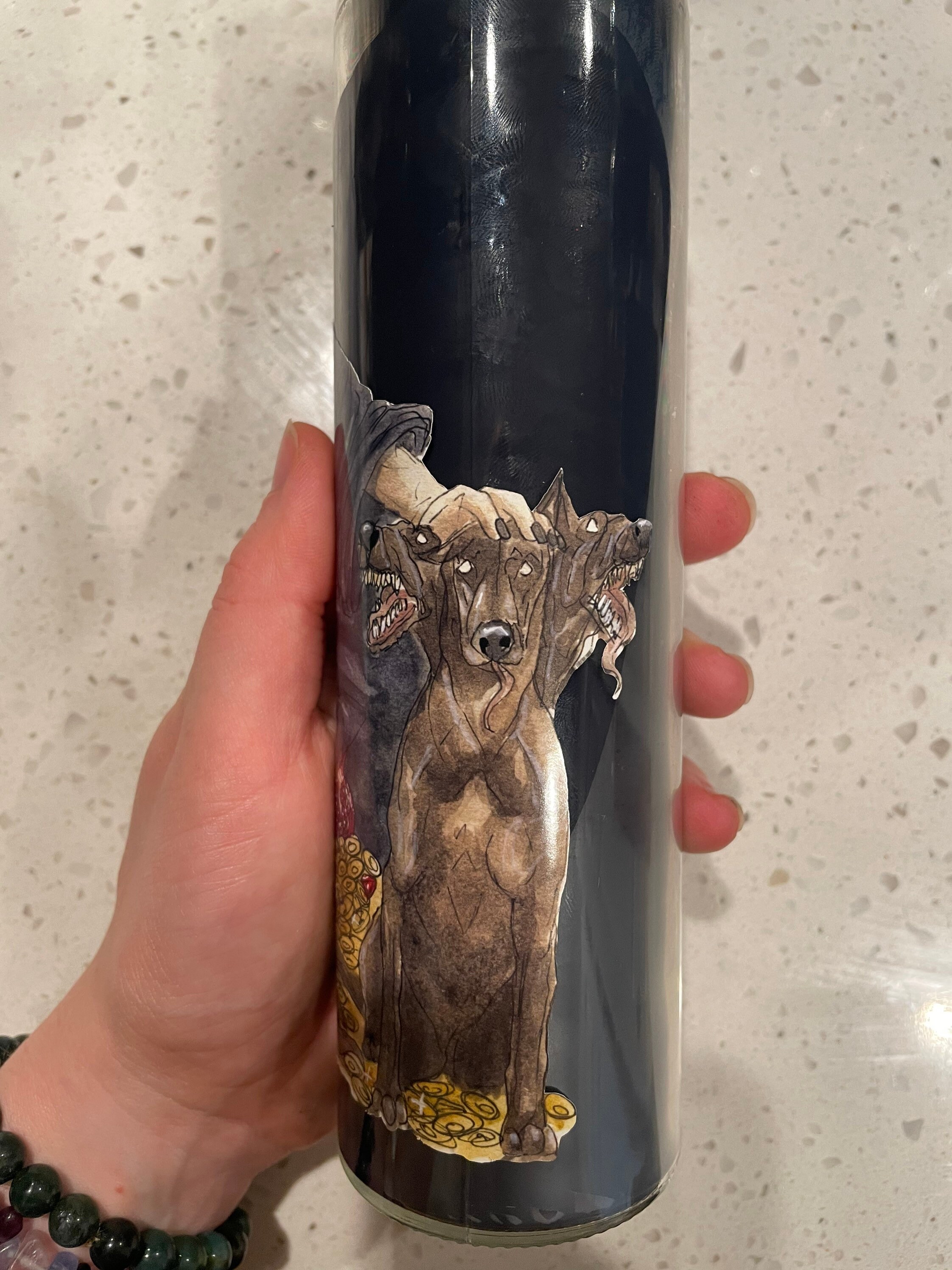 Hades Remastered Deity Candle Etsy