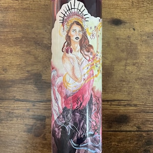 Persephone Remastered (pomegranate purple) deity candle