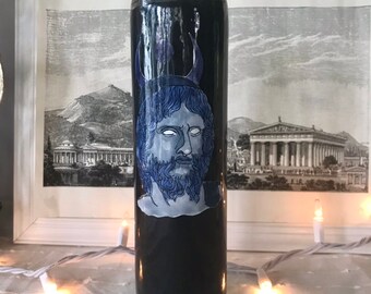 Hades deity candle