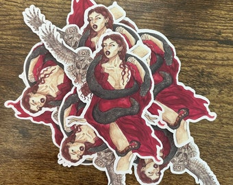 Lilith (Remastered) deity sticker