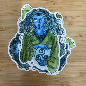 Danu deity sticker