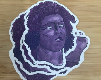 Dionysus godheid sticker
