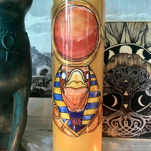 Ra deity candle