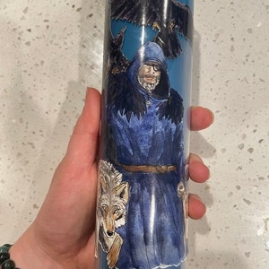 Odin (Valhalla) deity candle