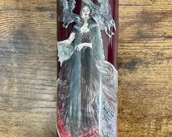 The Morrigan (Remastered) deity candle