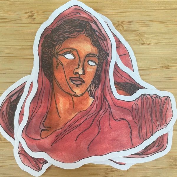 Hestia deity sticker