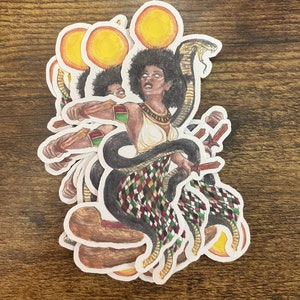 Wadjet deity sticker