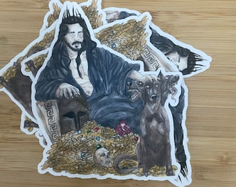 Hades Remastered deity sticker