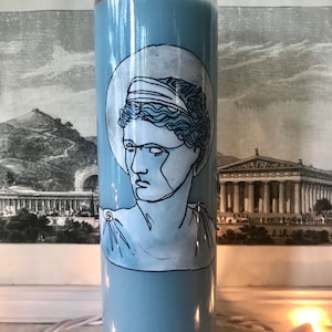 Artemis deity candle