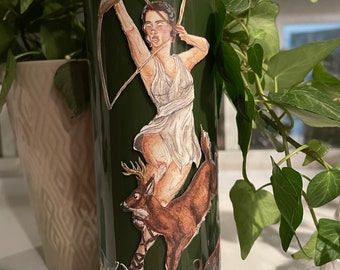 Artemis (Huntress) deity candle