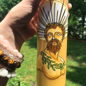 Baldur deity candle