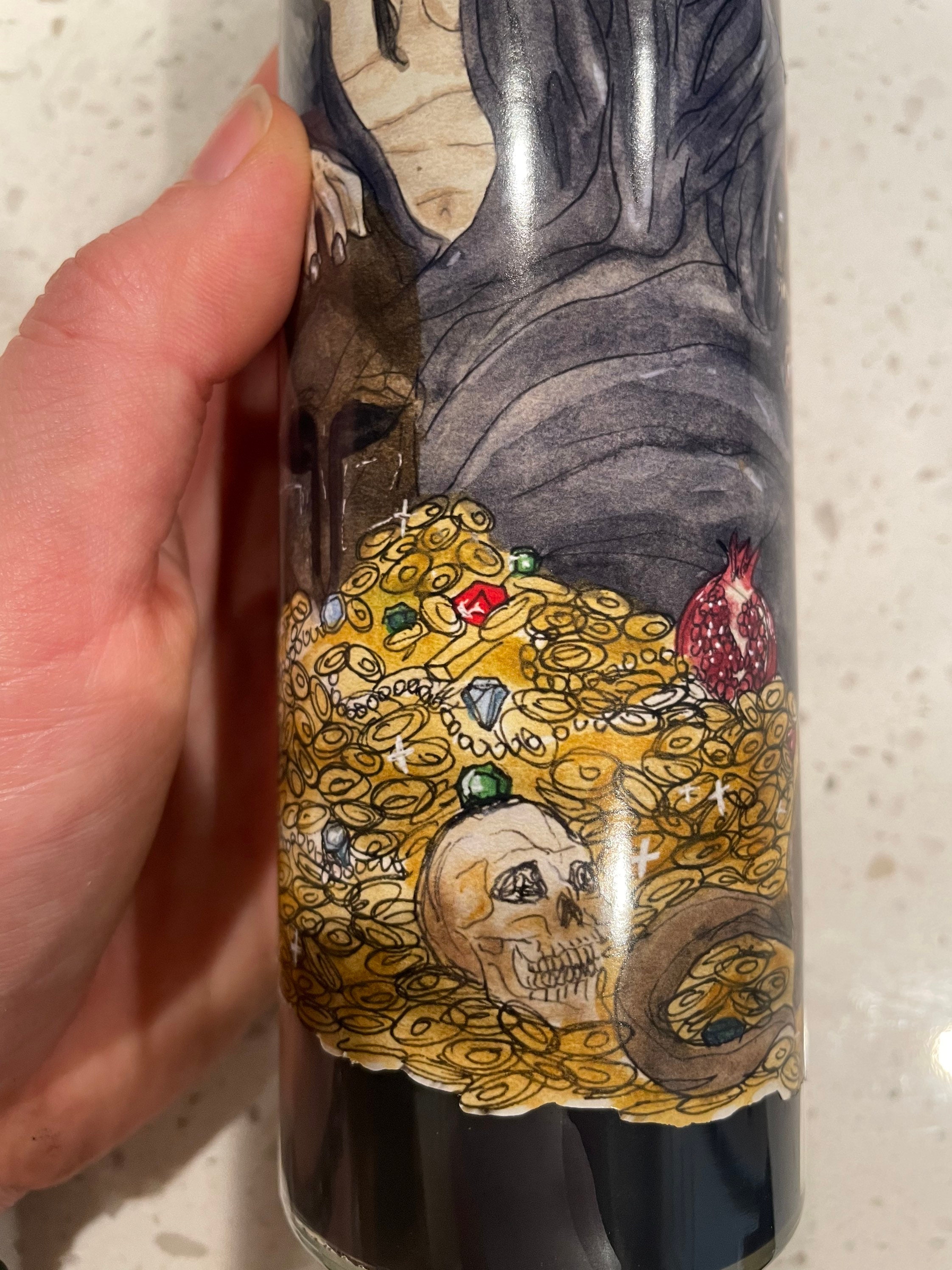 Hades Remastered Deity Candle Etsy