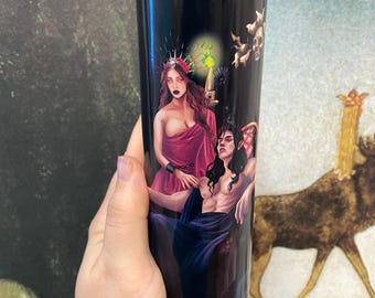 Vela de la deidad Hades y Perséfone