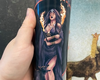 Hekate of the Crossroads deity candle