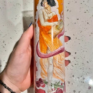 Sappho candle