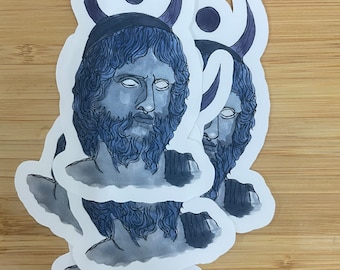 Hades Gottheit Sticker