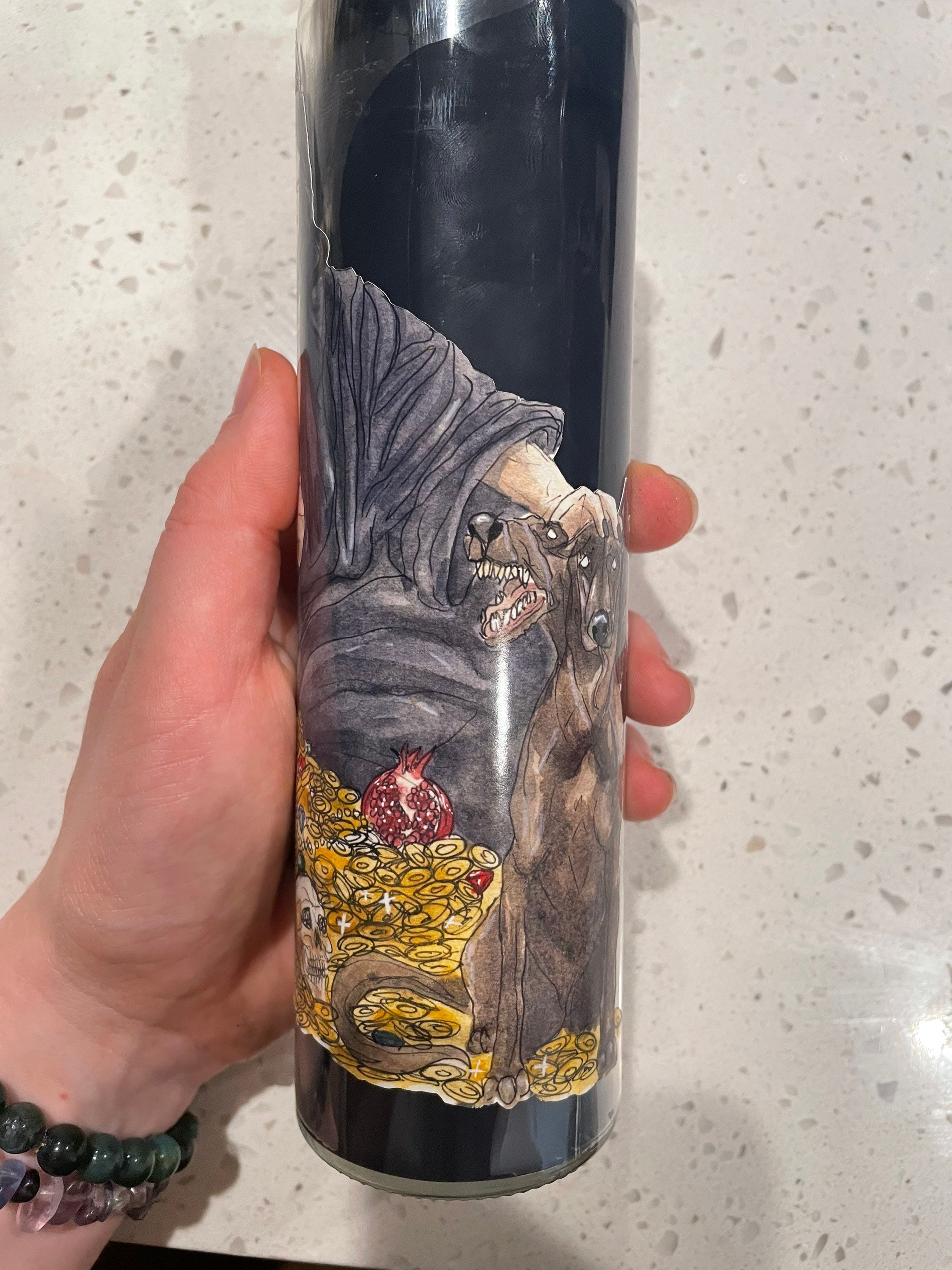 Hades Remastered Deity Candle Etsy