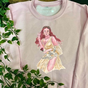 Aphrodite godheid crewneck