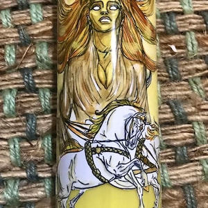Sunna (Sol) deity candle