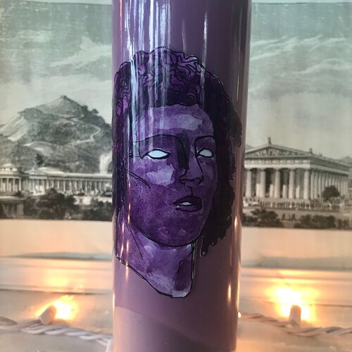 Apollo Deity Candle Etsy