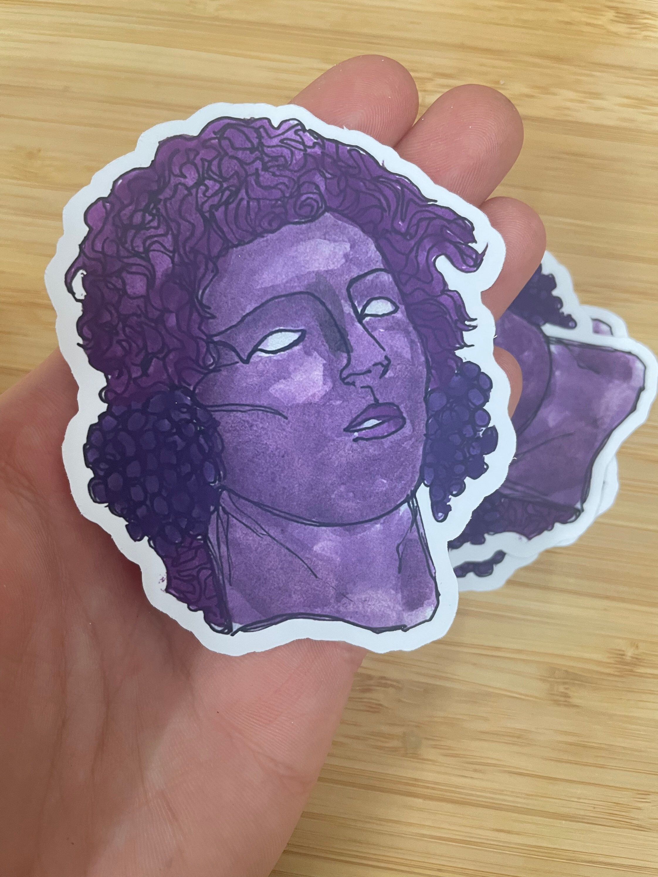 Dionysus Deity Sticker - Etsy