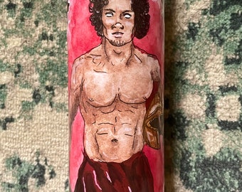 Ares (young) deity candle