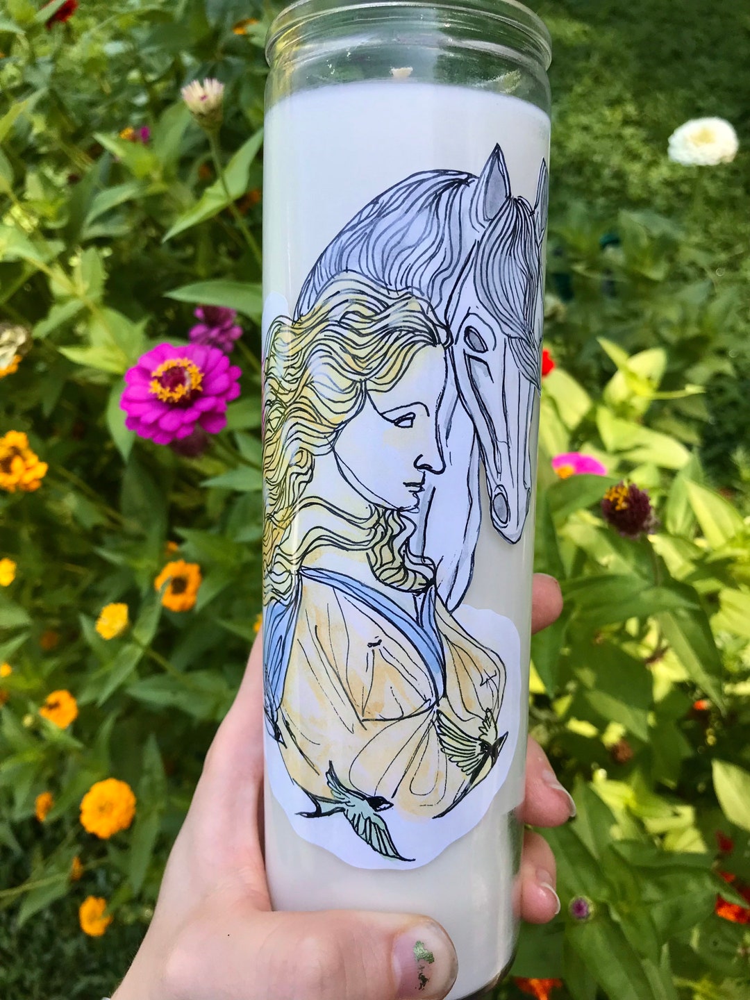 Rhiannon/epona Deity Candle Etsy