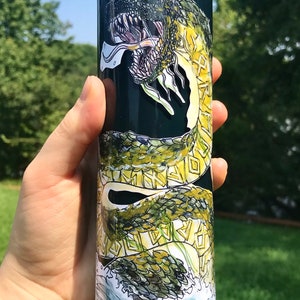 Jormungandr worship candle