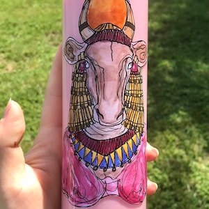 Hathor deity candle