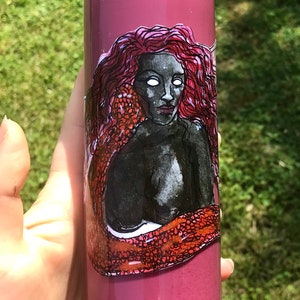 Lilith deity candle