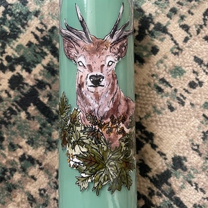 Deer spirit candle