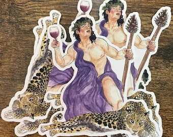 Dionysus (Remastered) deity sticker