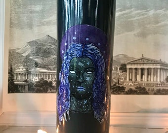 Nyx deity candle