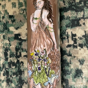 Gerðr (Gerd) deity candle