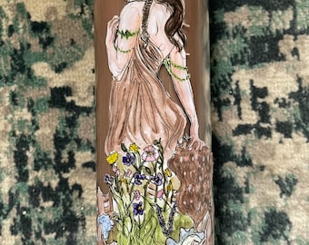 Gerðr (Gerd) deity candle