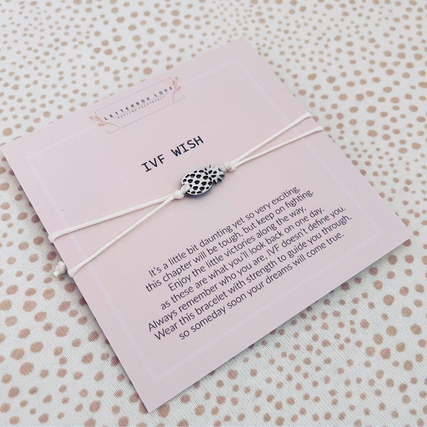 IVF Bracelet / IVF Gift / IVF Wish