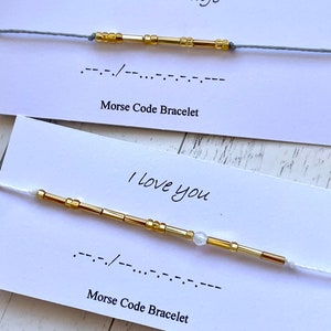 Morse Code Bracelet | Morse Code - Custom Bracelets