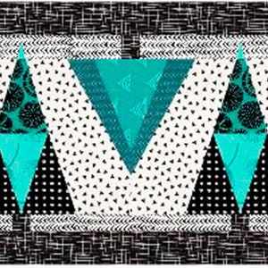 Baum Tischläufer Quilt Anleitung